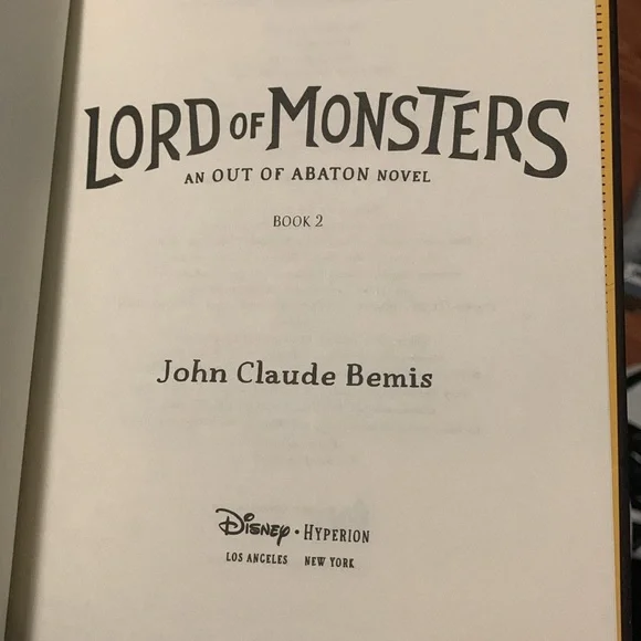 📚LORD OF MONSTERS - IT TAKES REAL MAGIC TO SAVE A KINGDOM HARDCOVER BOOK 📚NEW - Picture 5 of 5